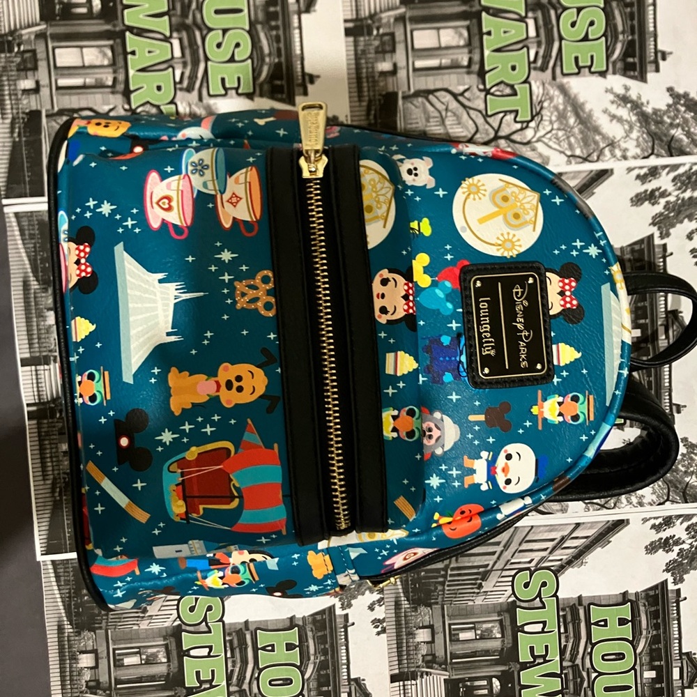 Disney Blue Character Backpack